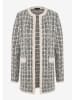 More & More Longcardigan in Creme/ Grau
