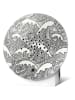 Zwitscherbox Oceanbox "Sea Art" in Schwarz - (B)10,8 x (H)11,5 x (T)5 cm