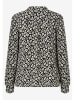 More & More Bluse in Schwarz/ Creme