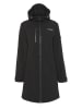 Kangaroos Softshellmantel in Schwarz