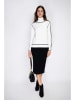 William de Faye Rollkragenpullover in Weiß