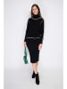 William de Faye Rollkragenpullover in Schwarz