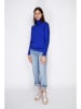 William de Faye Rollkragenpullover in Blau
