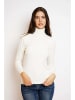 William de Faye Rollkragenpullover in Weiß