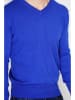 William de Faye Pullover in Blau
