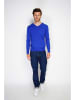 William de Faye Pullover in Blau
