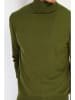 William de Faye Rollkragenpullover in Khaki