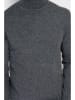 William de Faye Rollkragenpullover in Anthrazit