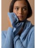 Perfect Cashmere Kaschmir-Pullover "Ashley" in Blau