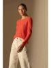 Perfect Cashmere Kasjmier trui "Oprah" oranje