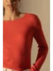 Perfect Cashmere Kasjmier trui "Oprah" oranje