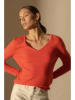 Perfect Cashmere Kaszmirowy sweter "Shannon" w kolorze pomarańczowym