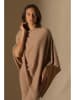 Perfect Cashmere Kasjmieren poncho "Tamara" lichtbruin