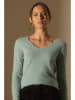 Perfect Cashmere Kaschmir-Pullover "Shannon" in Türkis