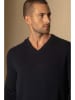 Perfect Cashmere Kasjmieren trui "Lorenzo" donkerblauw