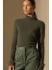 Perfect Cashmere Kaschmir-Rollkragenpullover in Khaki