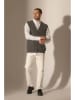 Perfect Cashmere Kasjmieren gilet "Arthur" grijs