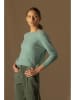 Perfect Cashmere Kaschmir-Pullover "Vanessa" in Türkis