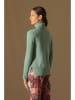 Perfect Cashmere Kaschmir-Rollkragenpullover "Tracy" in Grün