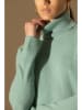 Perfect Cashmere Kaszmirowy golf "Tracy" w kolorze zielonym