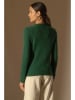 Perfect Cashmere Kasjmieren trui "Whitney" donkergroen