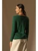 Perfect Cashmere Kaszmirowy sweter "Megan" w kolorze zielonym