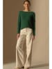 Perfect Cashmere Kaszmirowy sweter "Megan" w kolorze zielonym