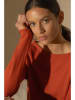 Perfect Cashmere Kaschmir-Pullover "Megan" in Orange
