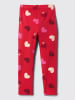 GAP Legginsy w kolorze czerwonym ze wzorem