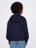 GAP Sweatjacke in Dunkelblau/ Rot