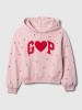 GAP Hoodie lichtroze/rood