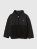 GAP Fleecepullover in Schwarz