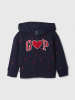 GAP Bluza w kolorze granatowo-czerwonym