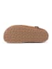 billowy Leder-Winterboots in Cognac