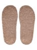 NANGA Hausschuhe "Little Horse" in Beige/ Pink
