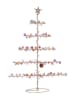 Overbeck and Friends Decoratieve kerstboom "Tree" goudkleurig/lichtroze - (B)23 x (H)31 cm