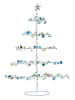 Overbeck and Friends Dekoweihnachtsbaum "Tree" in Grün/ Blau - (B)23 x (H)31 cm