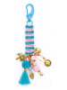 Overbeck and Friends Sleutelhanger "Jacky" mintgroen/lichtroze - (L)15 cm