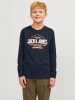 JACK & JONES Junior Longsleeve in Dunkelblau