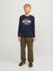 JACK & JONES Junior Longsleeve in Dunkelblau