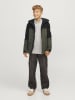 JACK & JONES Junior Softshelljas "Aiden" kaki/zwart