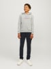 JACK & JONES Junior Hoodie in Hellgrau
