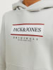 JACK & JONES Junior Hoodie in Hellgrau
