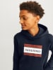 JACK & JONES Junior Hoodie in Dunkelblau