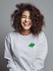 WOOOP Sweatshirt "Hero Mom" lichtgrijs