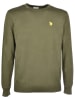 U.S. Polo Assn. Sweter w kolorze khaki