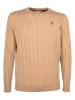 U.S. Polo Assn. Sweter w kolorze beżowym