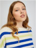orsay Pullover in Weiß/ Blau