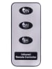 STAR Trading 2er-Set: LED-Wachskerze "Flamme Slim" in Weiß - (H)28,5 x Ø 2,1 cm