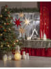STAR Trading Decoratieve lamp "Snowman" wit - (H)50 x Ø 22 cm